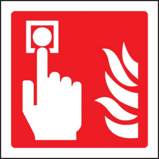 Fire alarm call point symbol (1017)