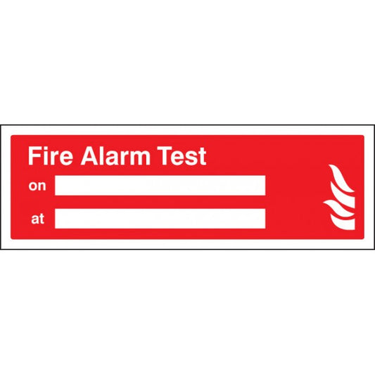 Fire alarm test on/at (1040)