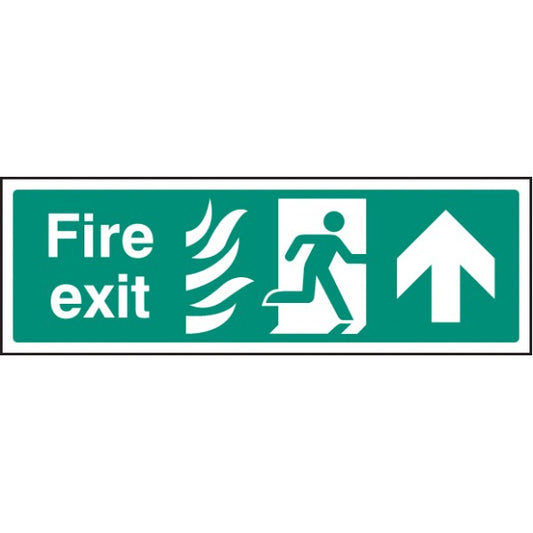 Fire exit - arrow up HTM (2088)