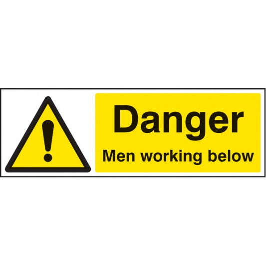 Danger men working below (4203)