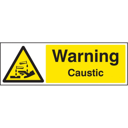 Warning caustic (4406)
