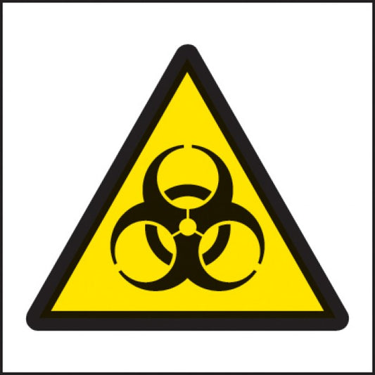 Biohazard symbol (150x150mm) (4537)
