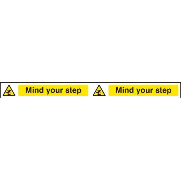 Mind your step strip 400x35mm (4035)