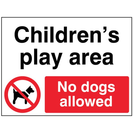 Childrens play area No dogs allowed (5467)