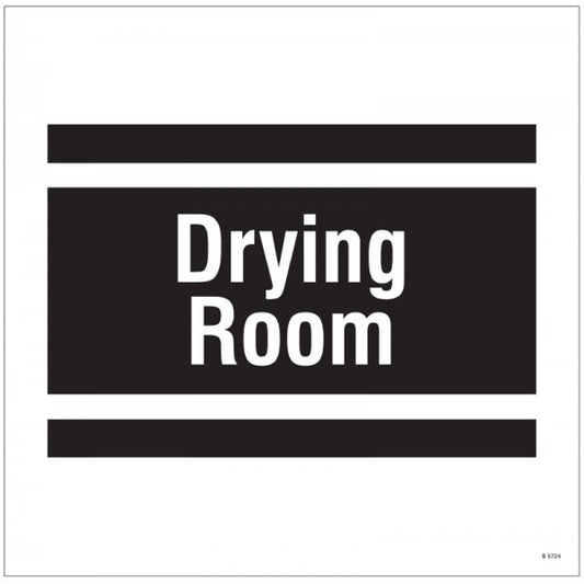 Drying room, site saver sign 400x400mm (5724)