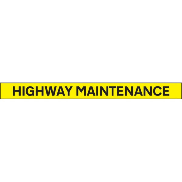 Highway maintenance - 1300x100mm reflective SAV (6499)