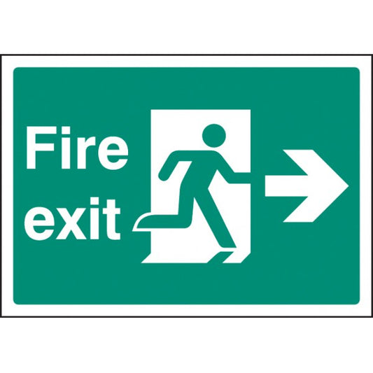 Fire exit right - A4 rp (8390)
