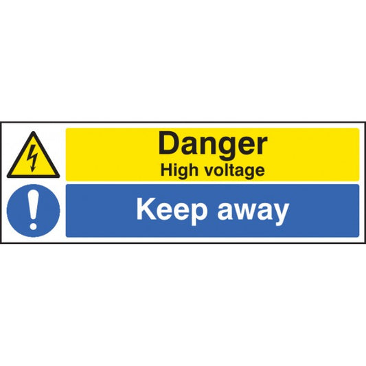Danger high voltage keep away (6219)