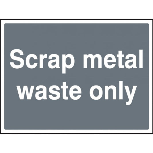 Scrap metal waste only (6606)