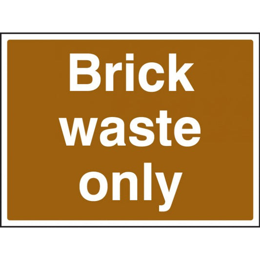 Brick waste only (6609)