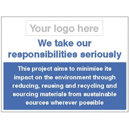 We take our responsibilities seriously   - waste management (6683)