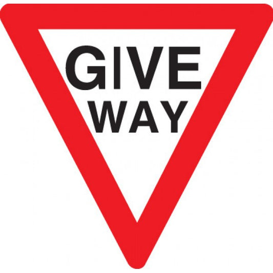 Give way (7505)