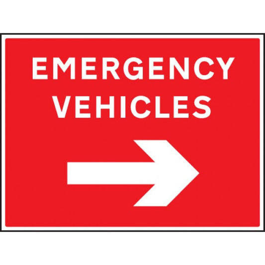 Emergency vehicles arrow right (7562)