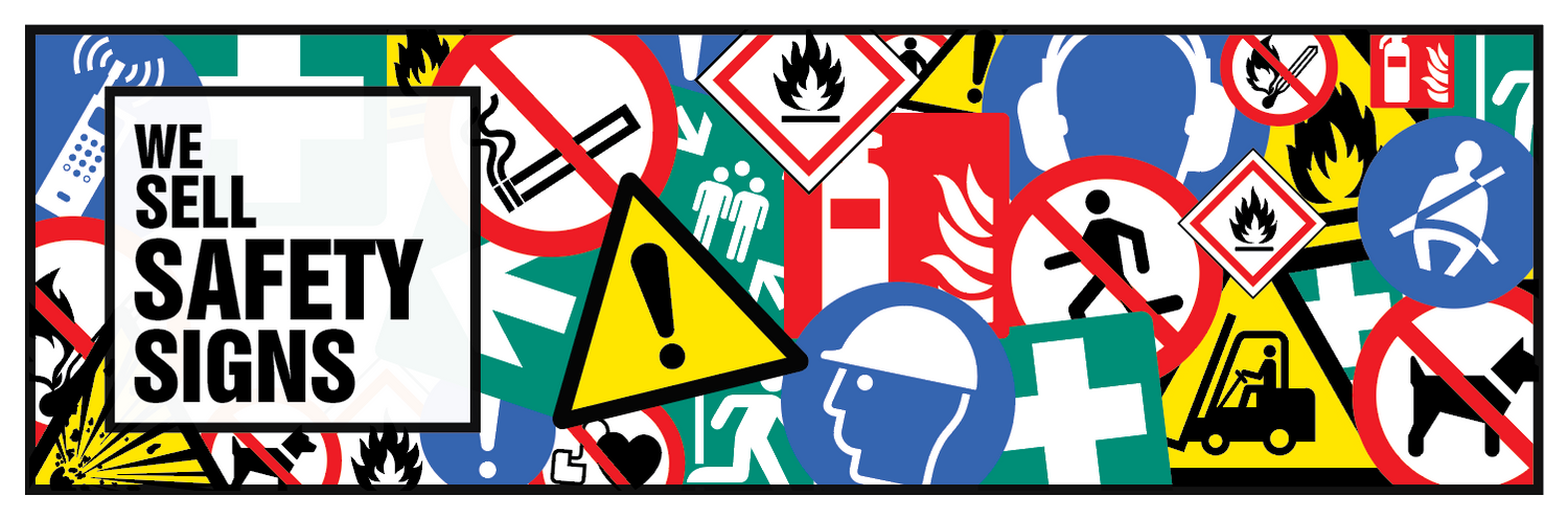 We sell safety signs