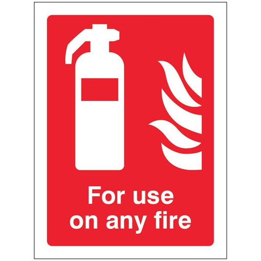 For use on any fire (1004)
