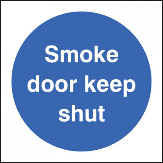 Smoke door keep shut (1054)
