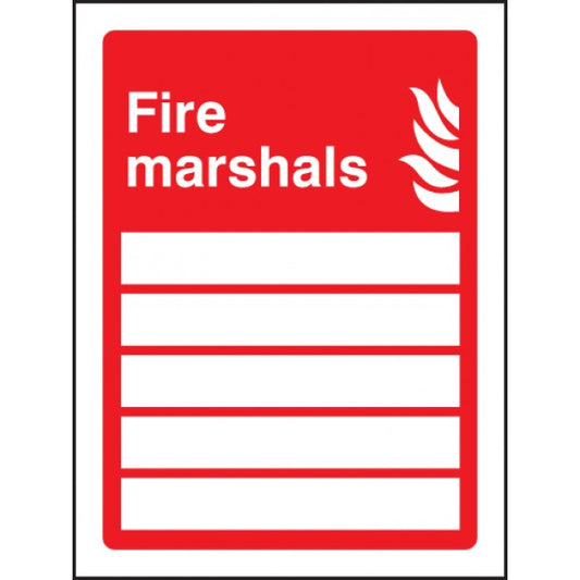 Fire marshals (space for 5 people) (1062)