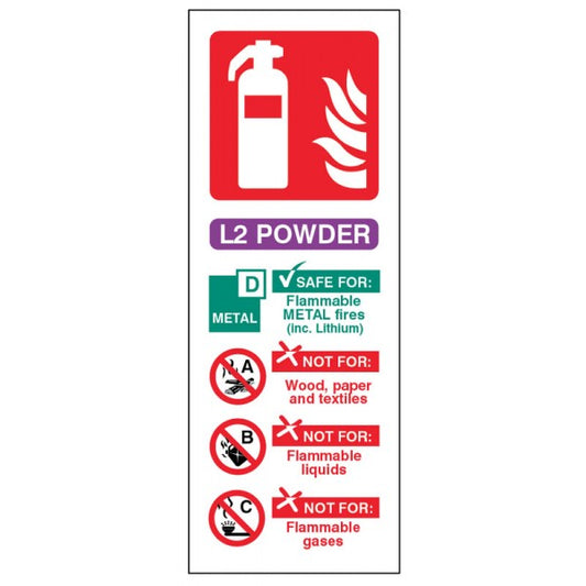 L2 powder extinguisher identification (1242)