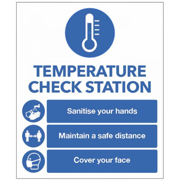 Temperature Check Station - COVID-19 Guidance (1261)