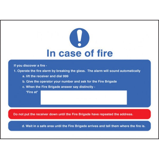 In case of fire (1422)