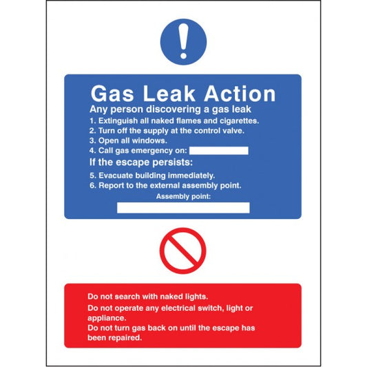 Gas leak action (1431)