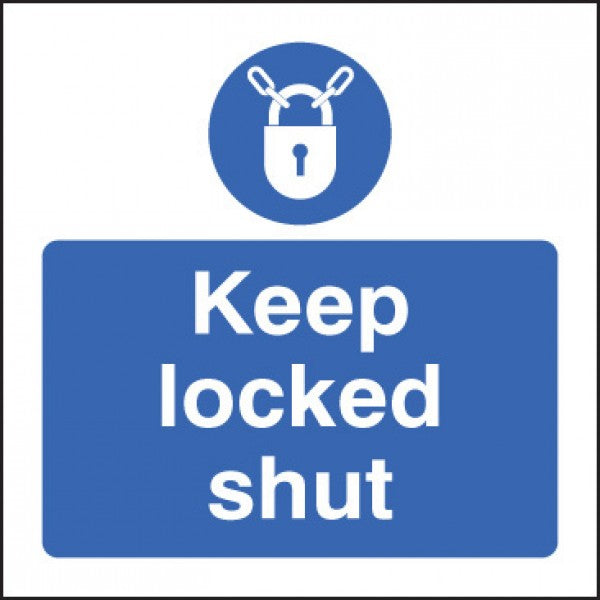 Keep locked shut (1625)