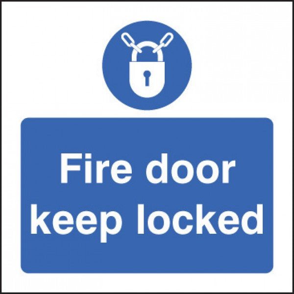 Fire door keep locked (1630)