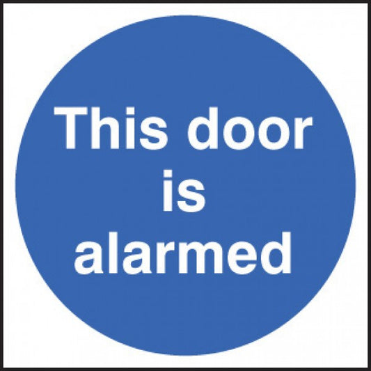 This door is alarmed (1706)