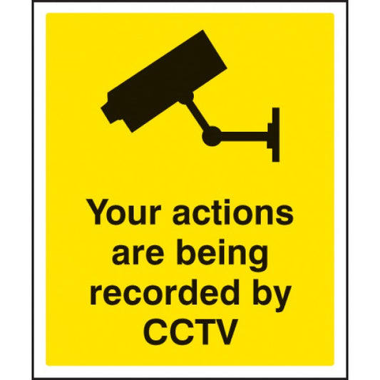 Your actions are being recorded by CCTV (1740)