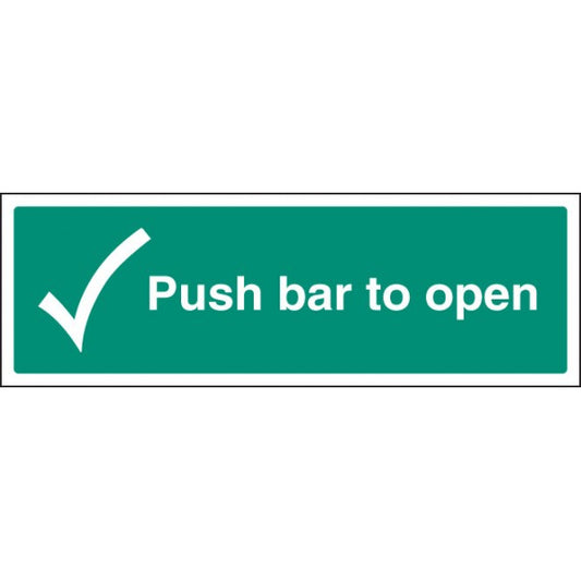 Push bar to open (2047)