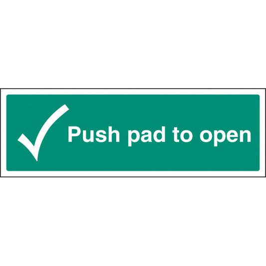 Push pad to open (2049)