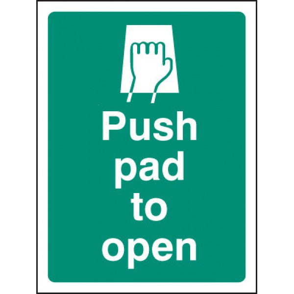 Push pad to open (2068)