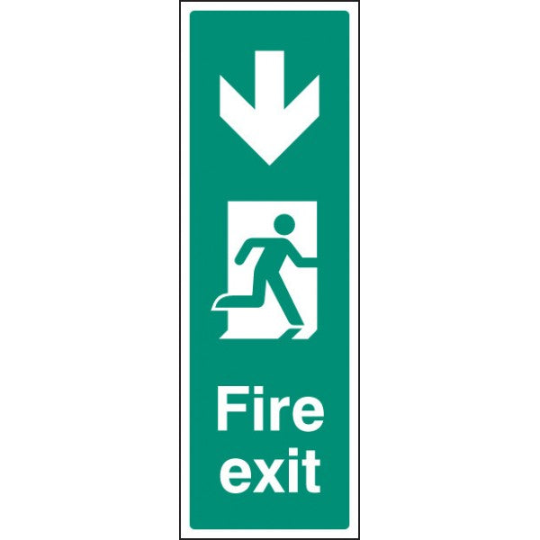 Fire exit down (portrait) (2069)