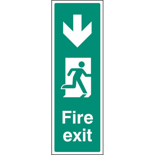Fire exit down (portrait) (2069)
