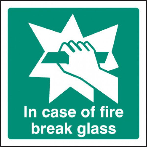 In case of fire break glass (2072)