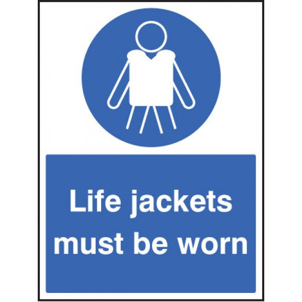 Life jackets must be worn (3022)