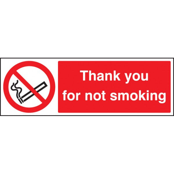 Thank you for not smoking (3024)