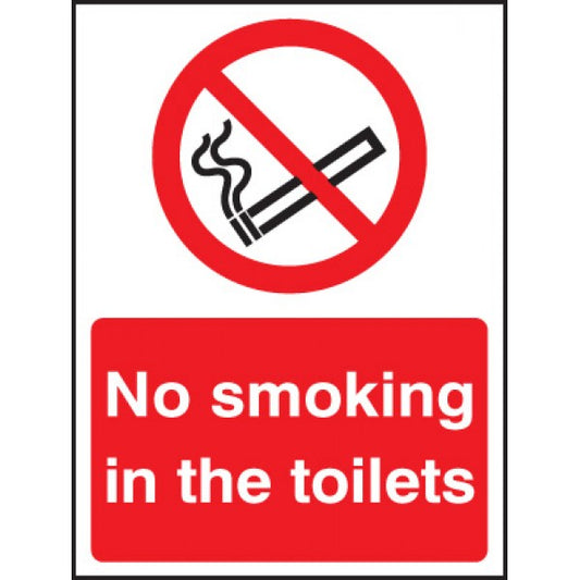 No smoking in the toilets (3080)