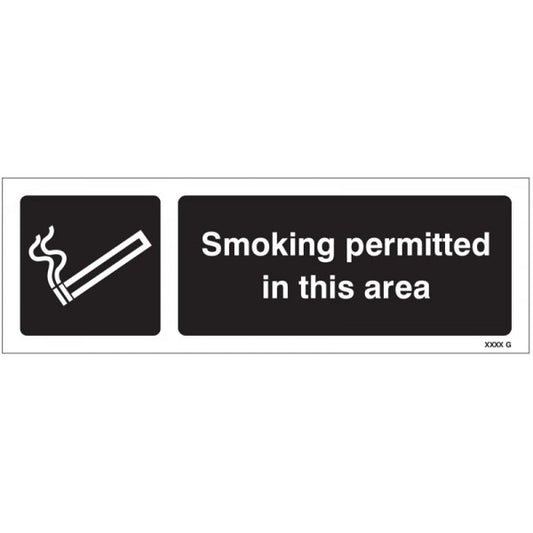 Smoking permitted in this area (3089)