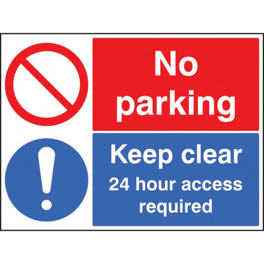 Keep clear 24 hour access required no parking (3211)