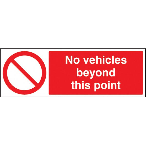 No vehicles beyond this point (3217)