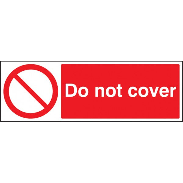 Do not cover (3640)