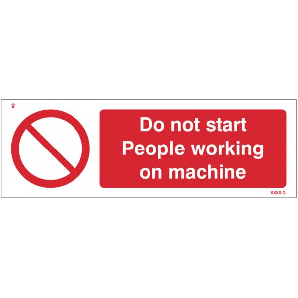 Do not start People working on machine (3677)