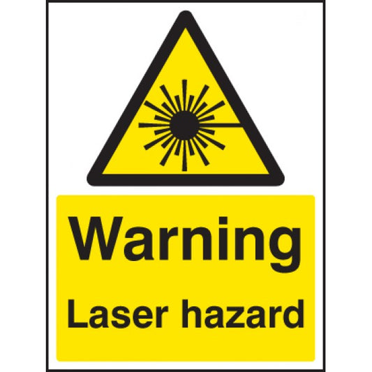 Warning laser hazard (4014)