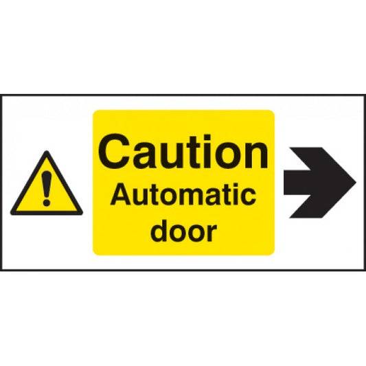 Caution automatic door right (4131)