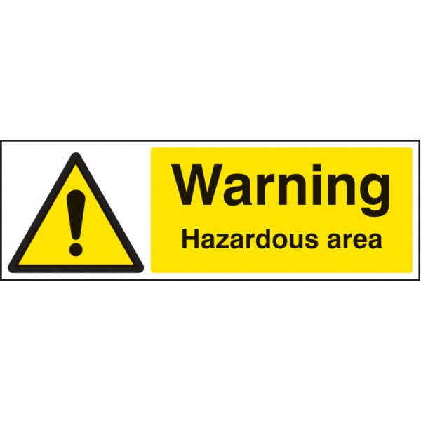 Warning hazardous area (4240)