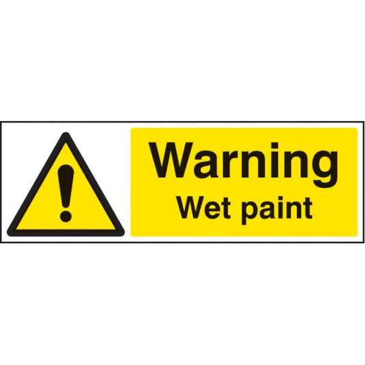 Warning wet paint (4253)