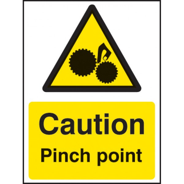 Caution pinch point (4283)