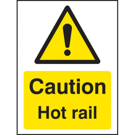 Caution hot rail (4286)