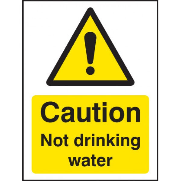 Caution not drinking water (4288)